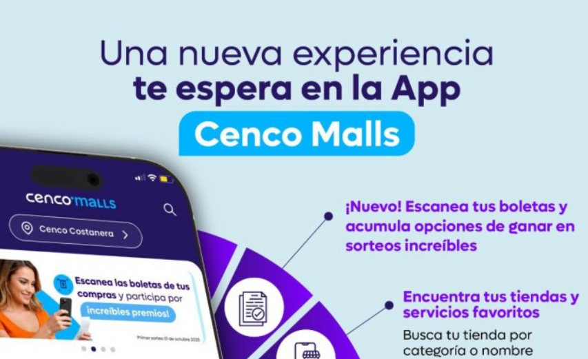 Cenco Malls renueva su aplicación móvil